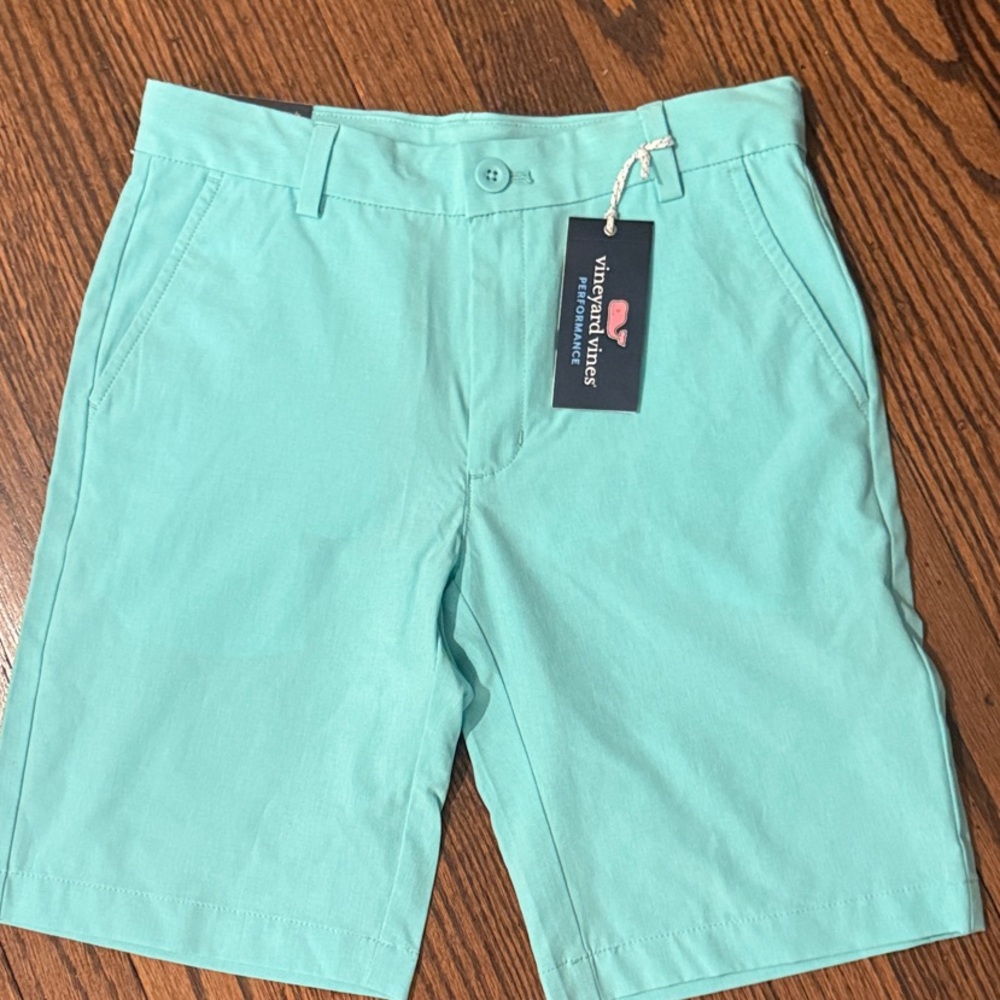Vineyard Vines Boys Andros Blue Performance Breaker Shorts